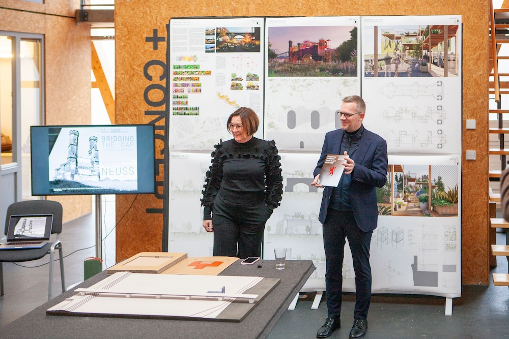 Übergabe Auszeichnung Cubity Vorbildliche Bauten im Land Hessen 2020